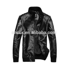 15PKPU03 2016-17 New winter fashion men's winter coating pu leather jacket